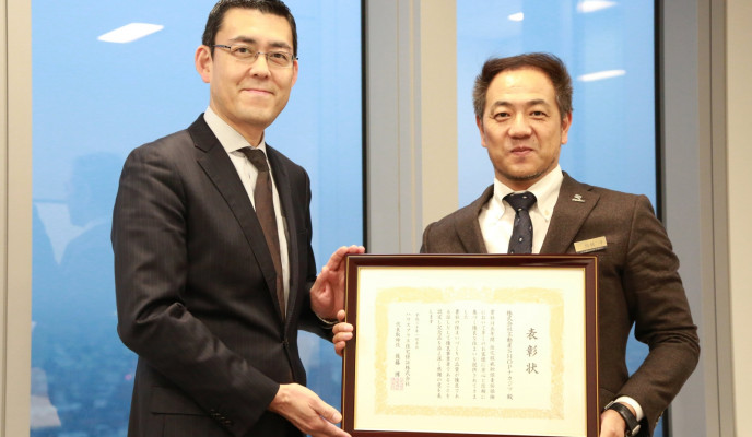 住宅瑕疵保険で優良事業者として表彰されました