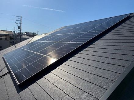 新築住宅に太陽光パネルを全棟標準設置