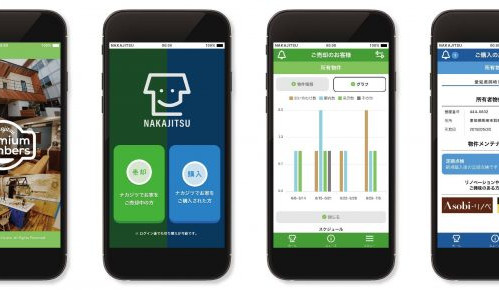 不動産SHOPナカジツが顧客向けアプリを自社開発