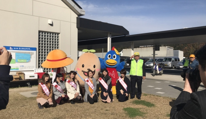 岡崎市交通安全啓発活動に参加しました