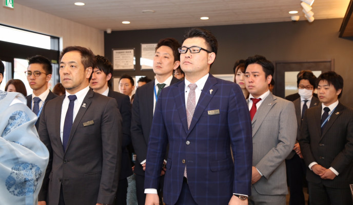 東尾張かすがい店の開所式をおこないました。