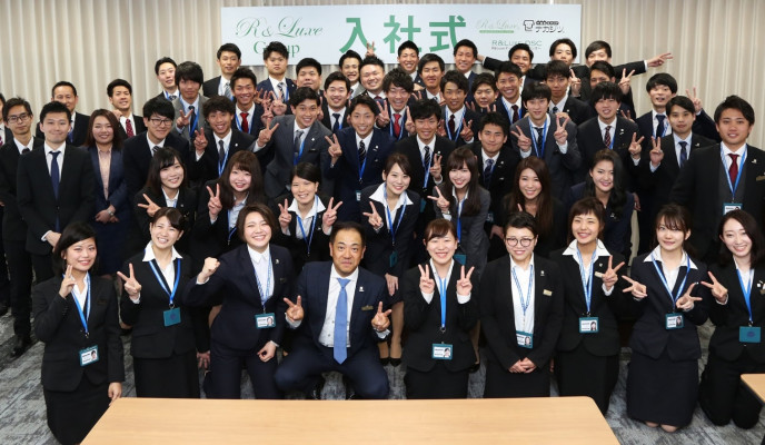 本日、入社式が行われました！