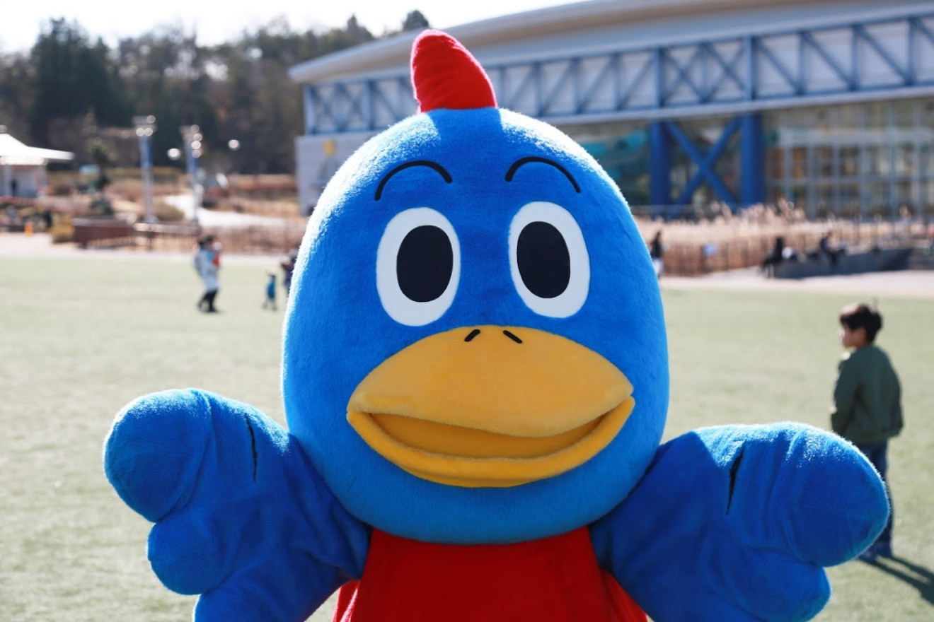 ゆるキャラGP愛知県内5位のチューカイくん岡崎でパレードに参加